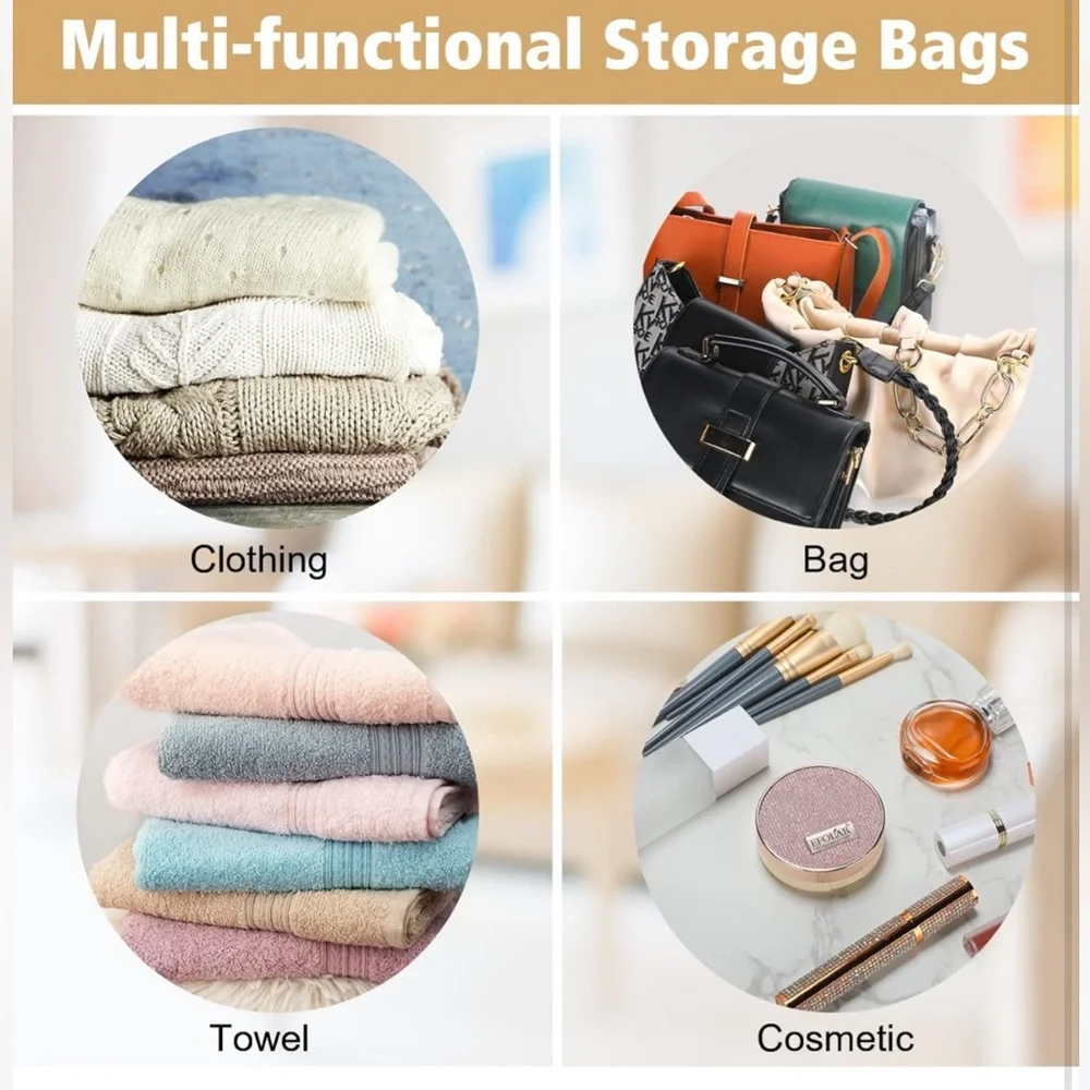 Clear Multi use/Handbag Storage Bag (Small)